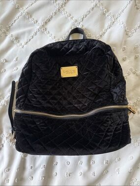 black leather backpack men's OC PACK 001